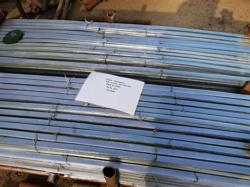 掛鍍鋅扁鋼外觀